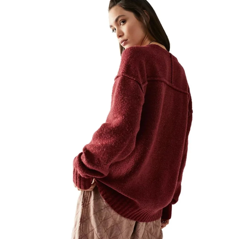 Free People Care Eastwood Tunic Sweater Size S - Picture 2 of 5